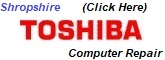 Toshiba Shropshire Laptop Repair and Toshiba Laptop Upgrade